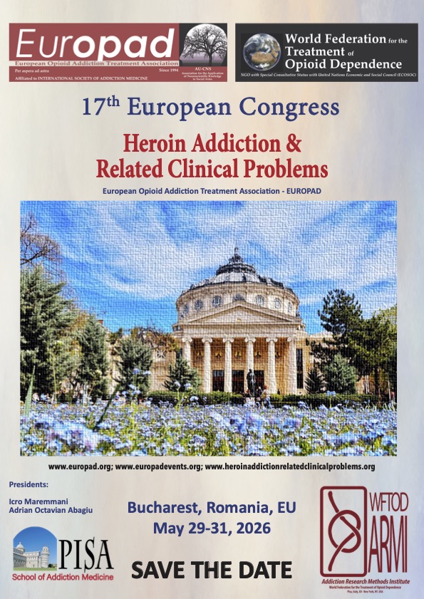 17th European Congress on
Heroin Addiction & Related Clinical Problems